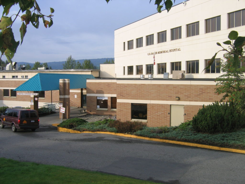 Quesnel, BC GR Baker Memorial Hospital, Relocation of QUESST Vector